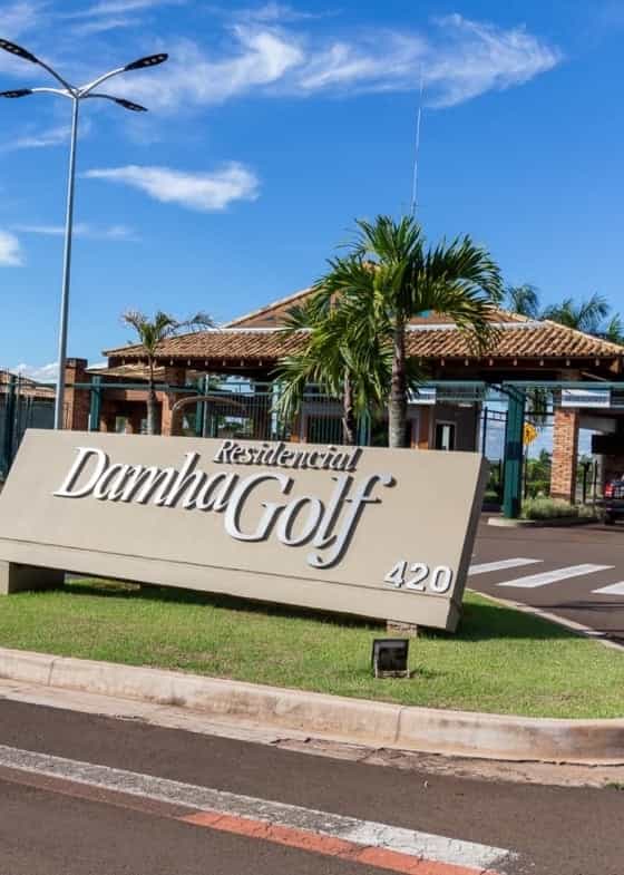 Damha Golf Club São Carlos — portaria do condomínio fechado de alto padrão