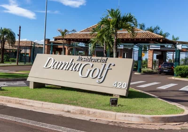 Damha Golf Club São Carlos — portaria do condomínio fechado de alto padrão