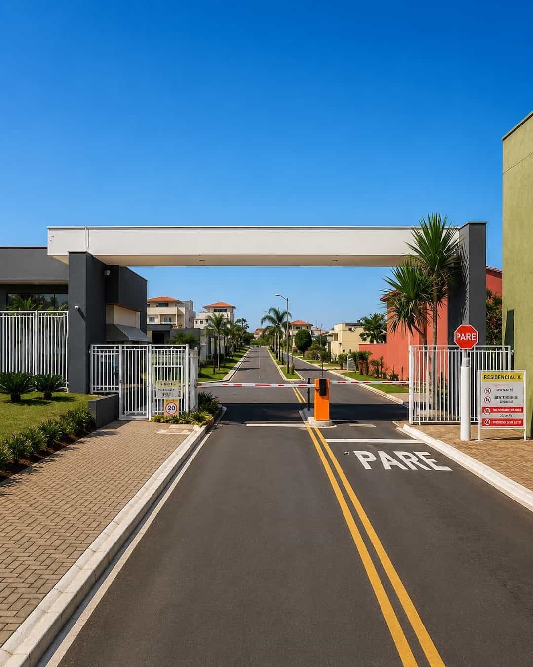 Condominio Aquarela — condomínio fechado